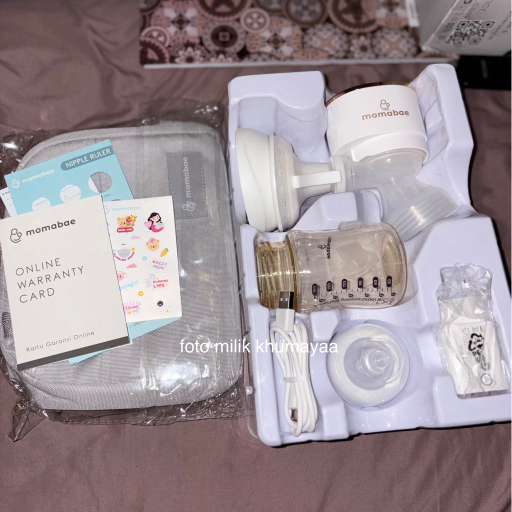 MOMABAE - DIAMOND Pompa ASI Elektrik  / Breast Pump Electric / Pumping ASI Elektrik Portable