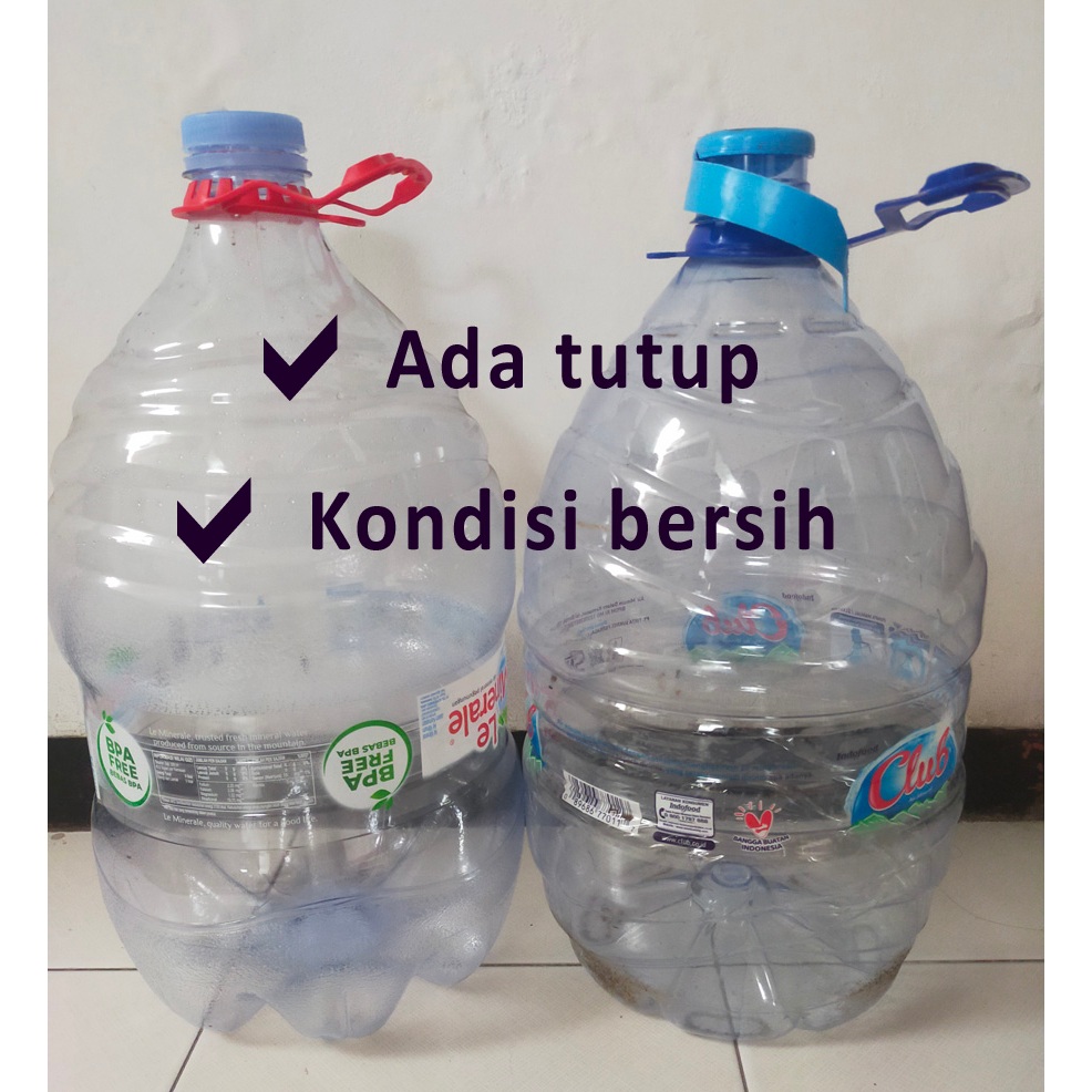 Galon Le Minerale Club Kosong 15 Liter Surabaya