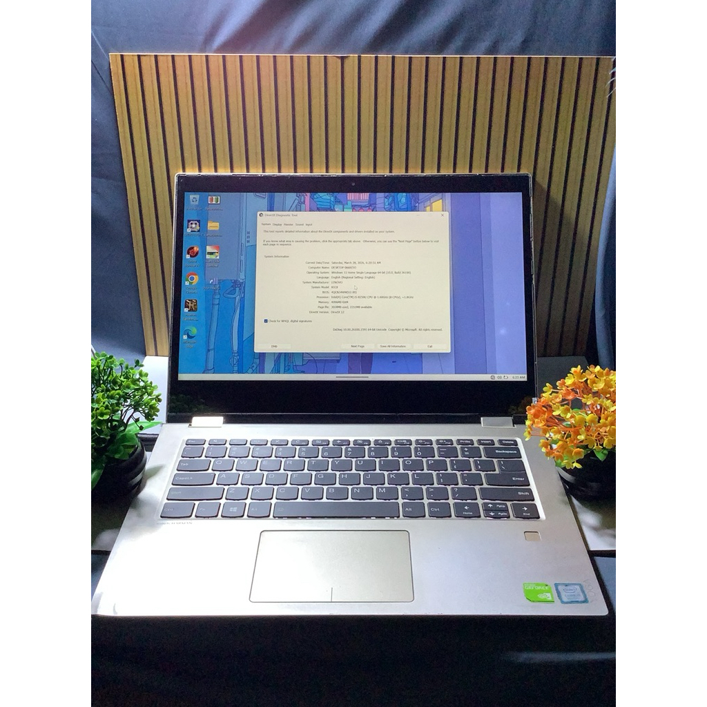 Laptop Gaming Lenovo Yoga 520 Nvidia 940MX Termurah