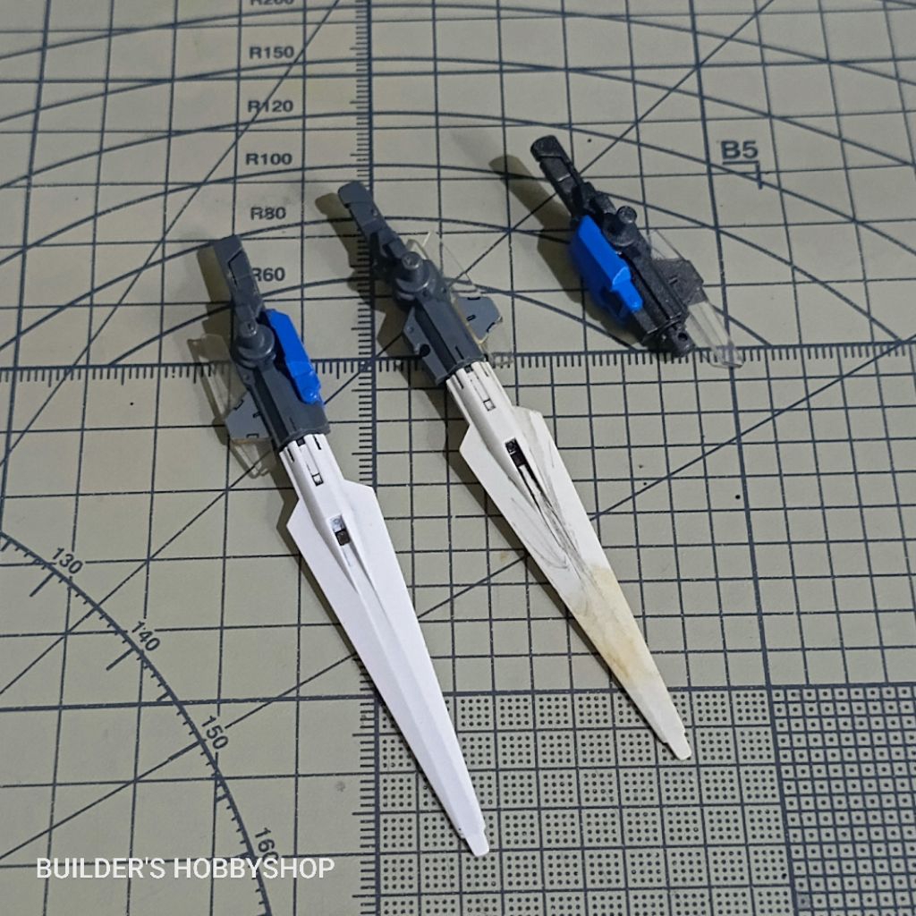 BANDAI HG00 1/100 HG GUNPLA JUNK GUNDAM OO 00 DIVER RAISER SEVEN 7 SWORD/G PART PARTS WEAPON GN SWOR