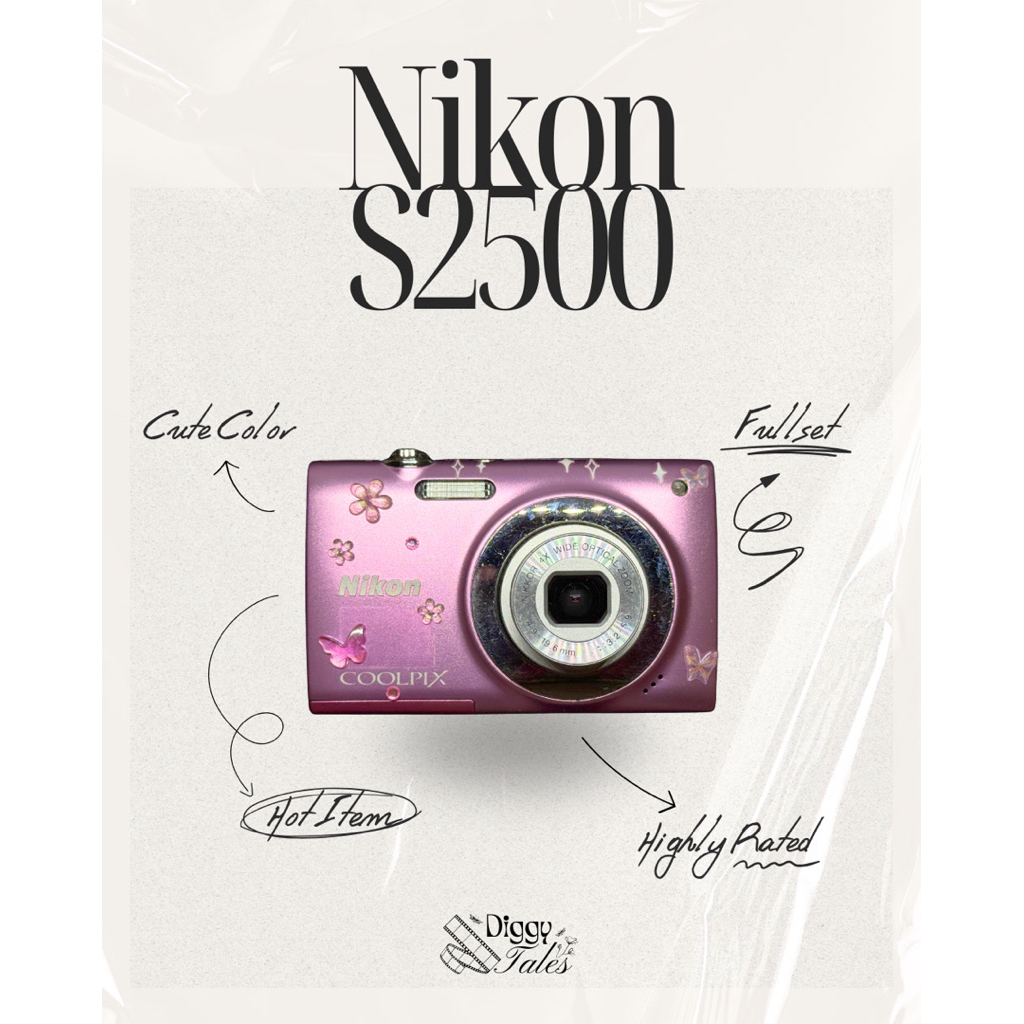 Nikon Coolpix S2500 Pink