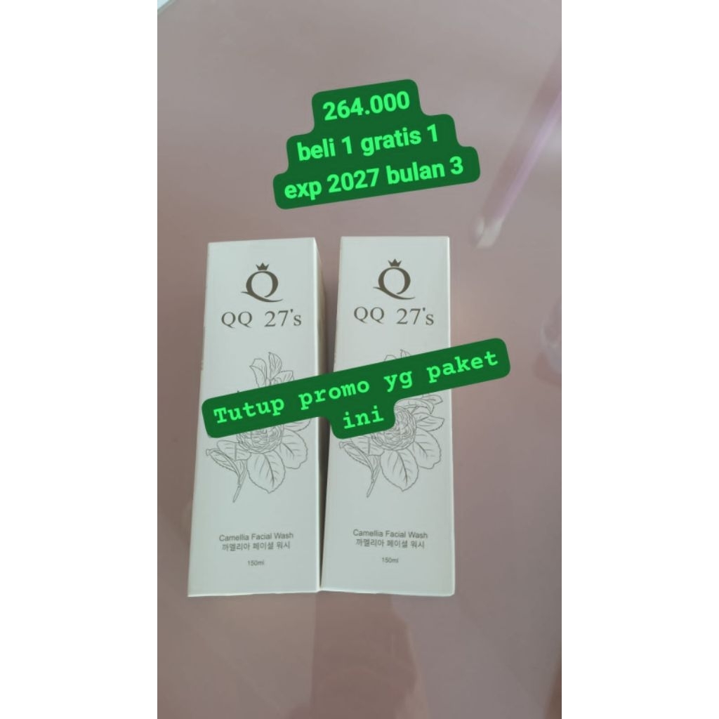 QQ' 27S SABUN CAMELLIA ORIGINAL BPOM