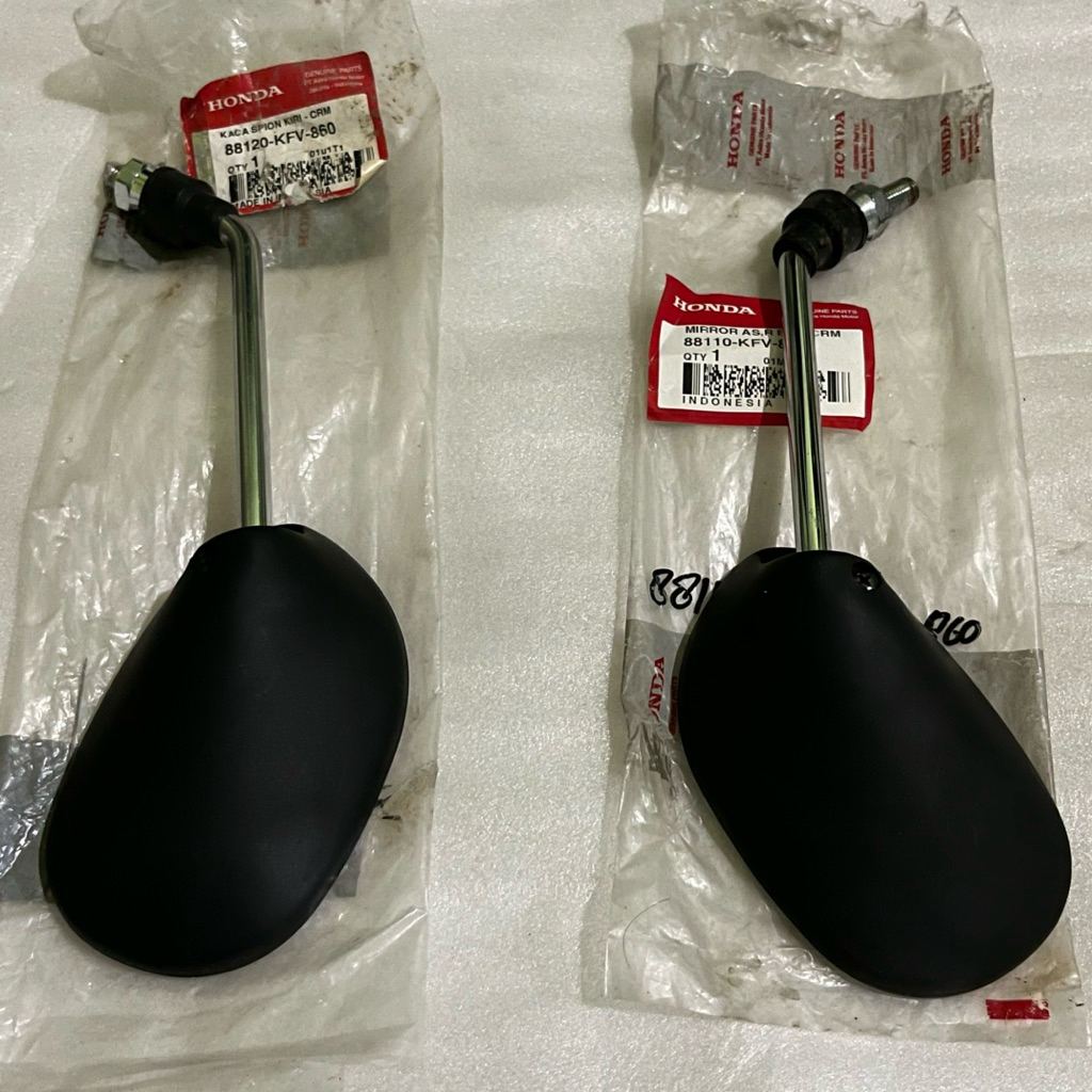 KACA SPION MIRROR HONDA LEGENDA 2 ASTREA IMPRESSA GRAND BULUS KFV NOS ORIGINAL AHM