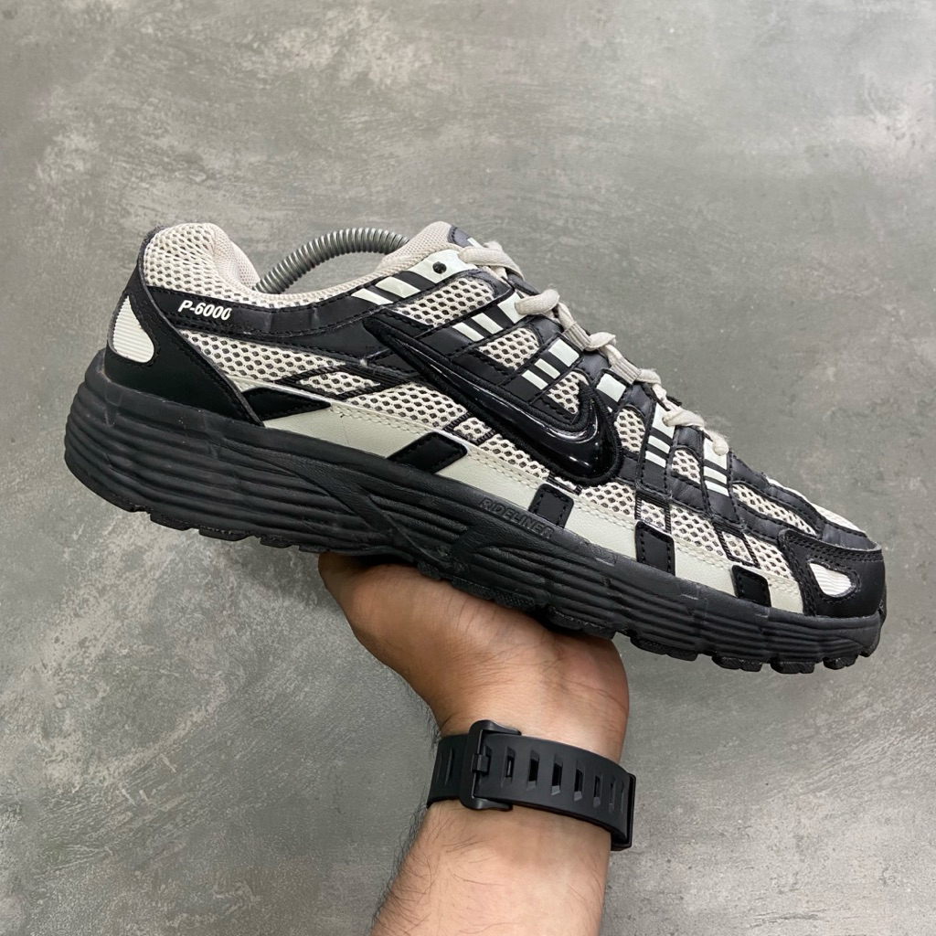 [Size 44] Rare Nike P-6000 Shadow Grey Black White Panda (HJ3488-002) Second Original Good Condition