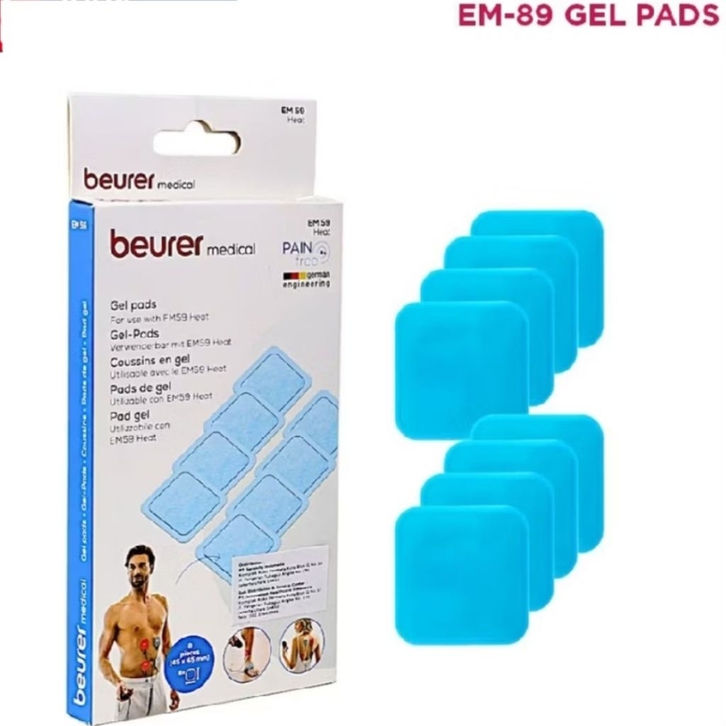 Pad Gel Beurer EM 89 Tens EMS Original Isi 8