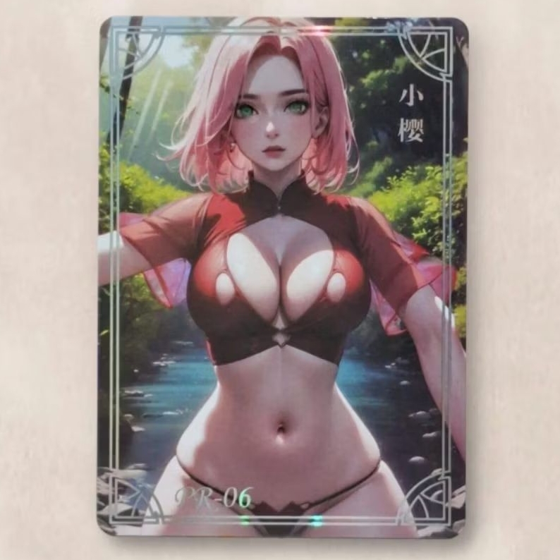 Kartu CCG Goddess Naruto Sakura Haruno PR 06