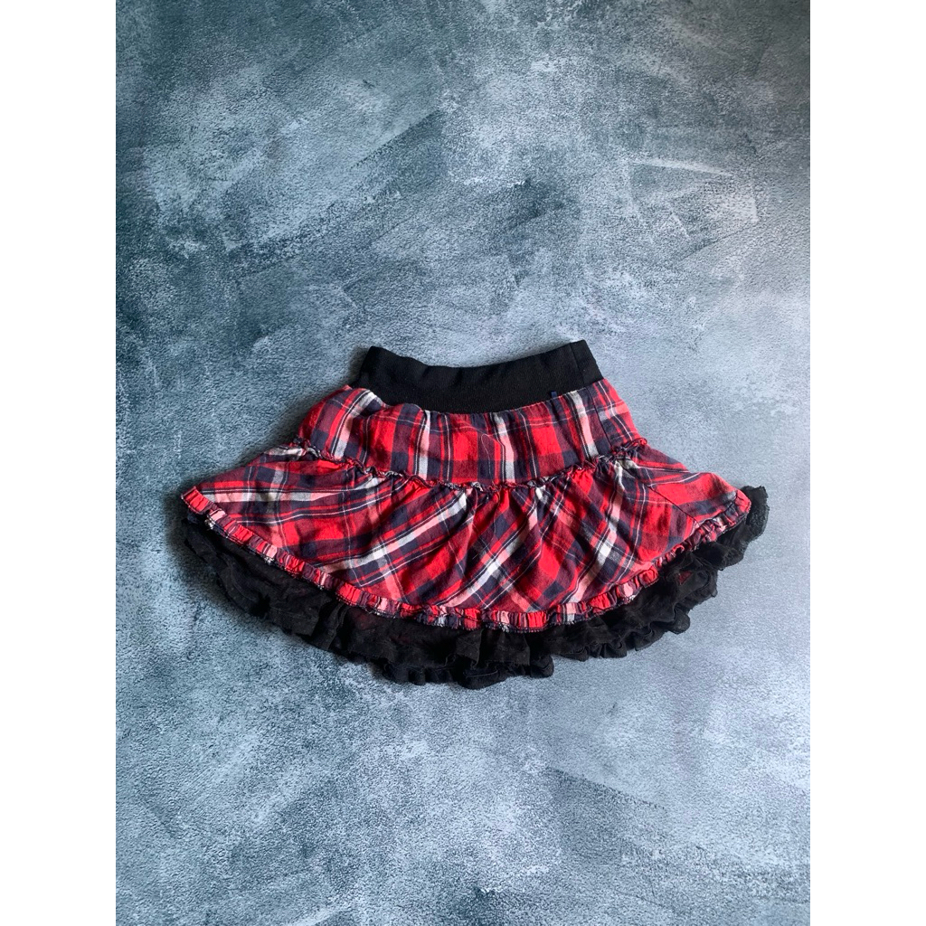 Y2K DREAM SKIRT rok mini y2k / cutelook / y2k style / rok merah hitam