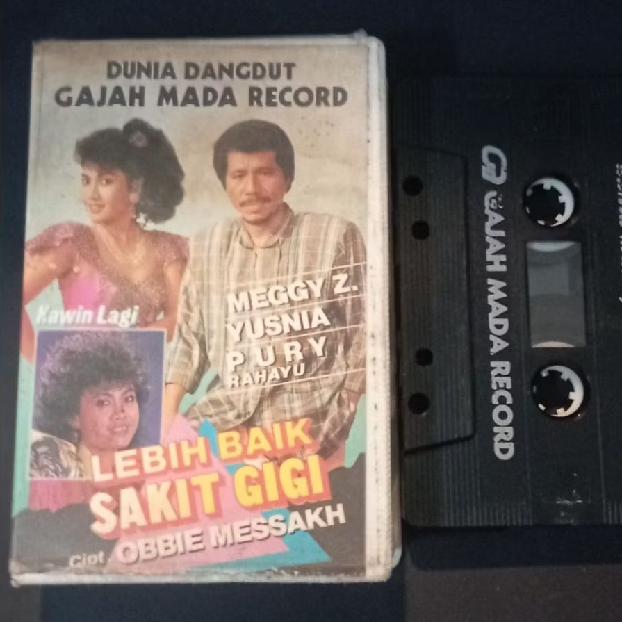 kaset pita meggy z dan yusnia lebih baik sakit gigi