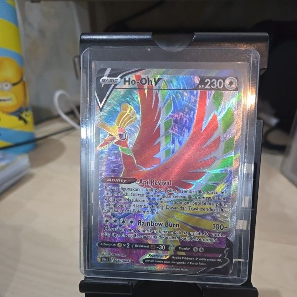 Ho-Oh V SR (Arkana Memuncak Indonesia) Pokemon TCG