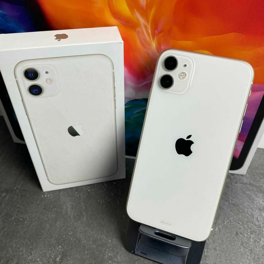 iPhone 11 ex iBox IMEI Permanen Garansi 12 bulan 100% Original Second iphone FULSET 128GB