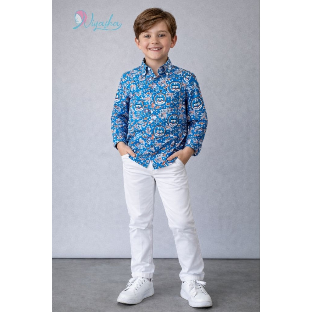 NIYASHA BAJU IGTKI SERAGAM SEKOLAH ANAK LENGAN PANJANG