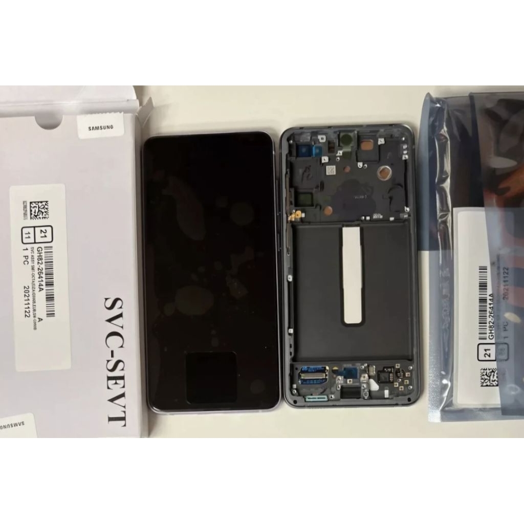Lcd Copotan Samsung S21 FE Original Amoled + Frame
