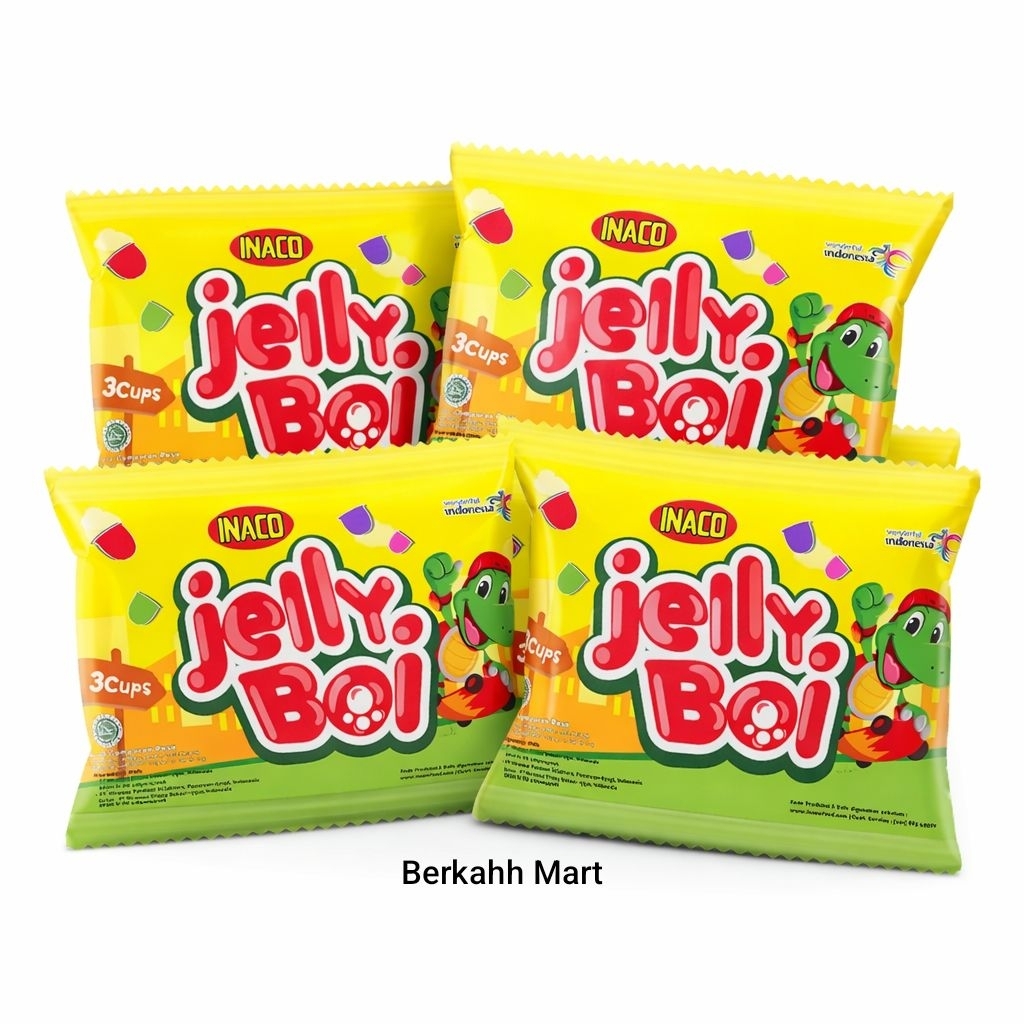 INACO JELLY BOI AGAR RENCENG 10 BUNGKUS