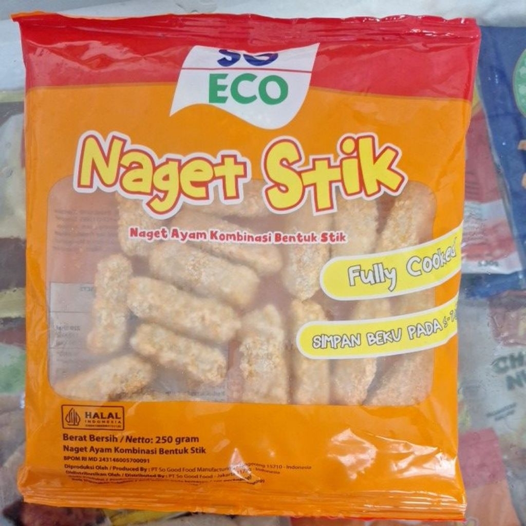 SO ECO CHICKEN NUGGET STICK 250GR