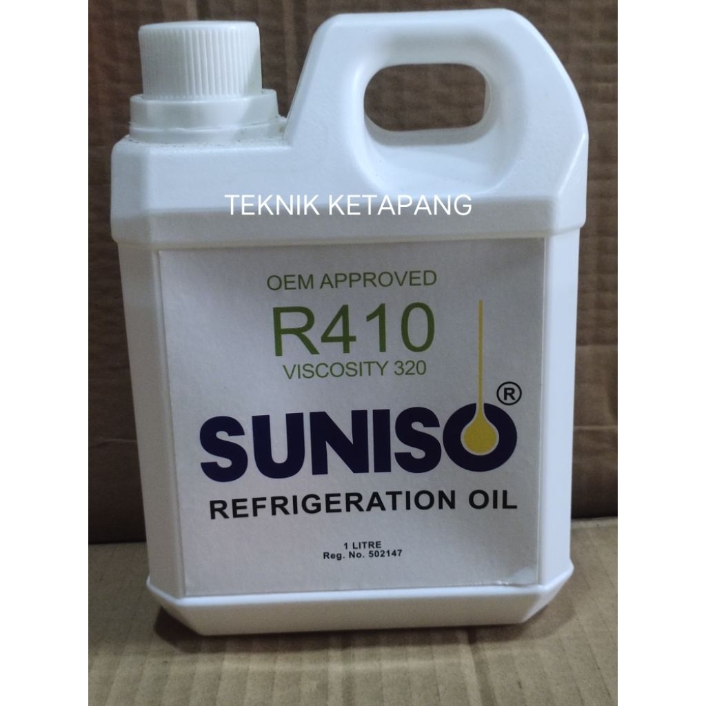 Oli KOMPRESOR AC/OLI KOMPRESOR SUNISO R410 1 L  /REFGRIGERATION OIL/Oli AC R410