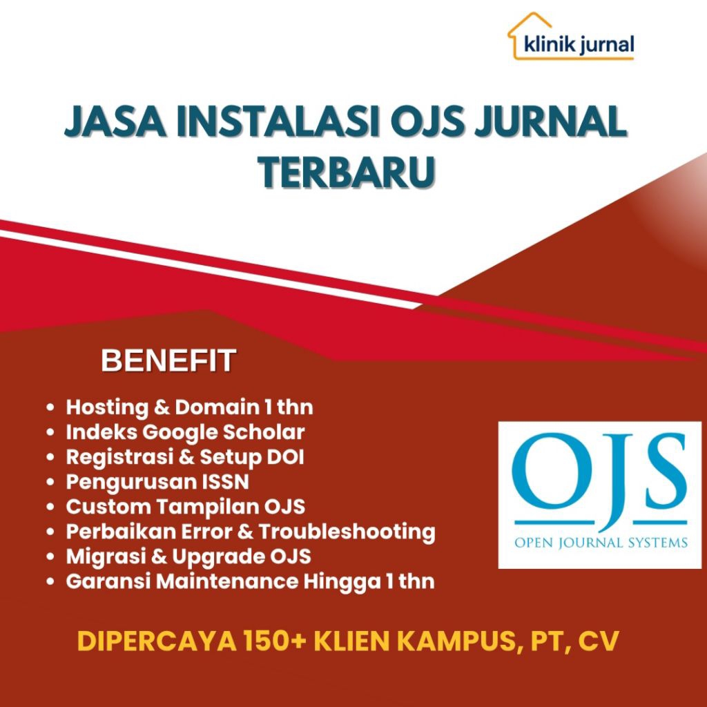 Jasa Instalasi OJS Jurnal, Pembuatan Jurnal, Instalasi Jurnal, OJS 3.3 Terbaru, OJS jurnal