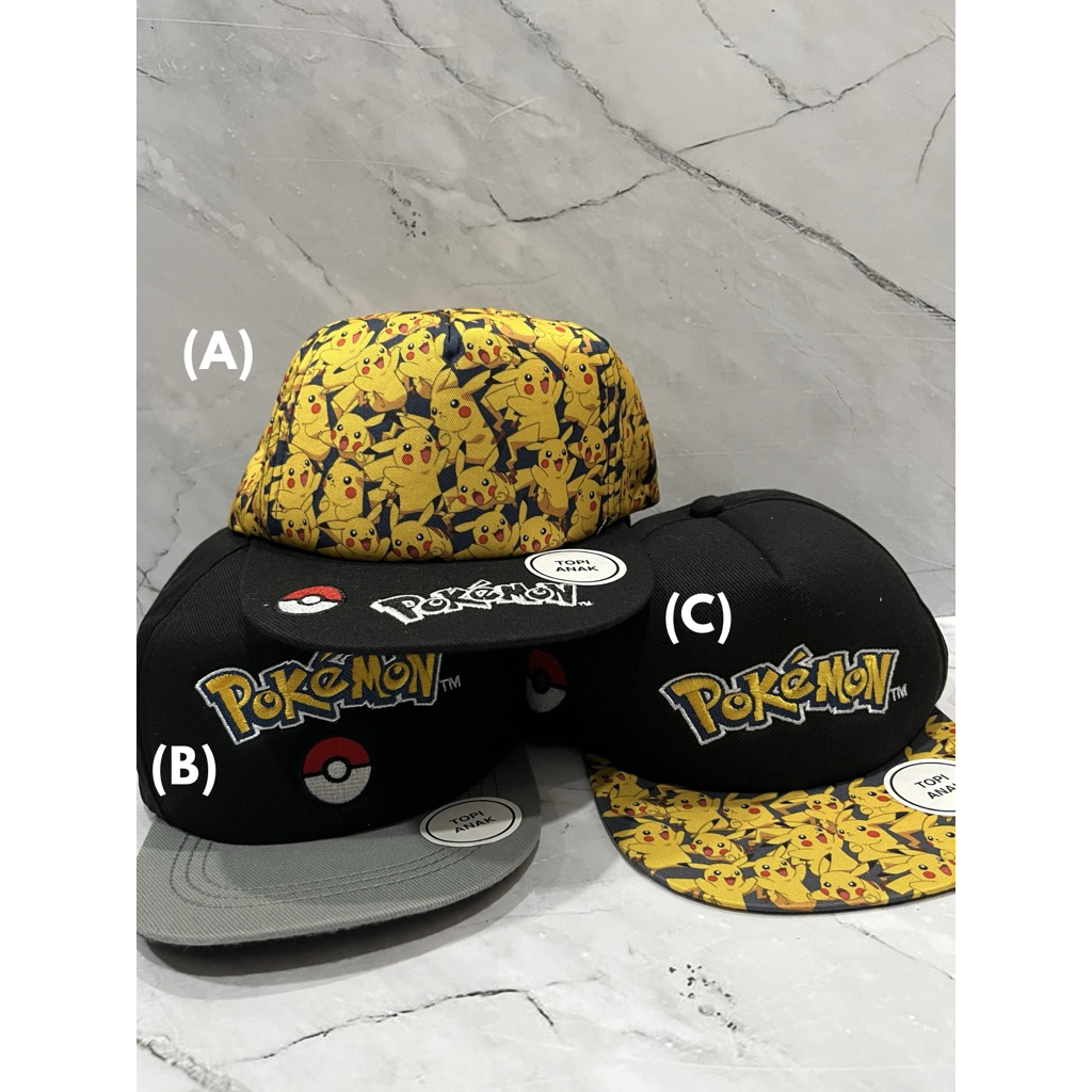 Topi Anak Pokemon Original Store M*tahari