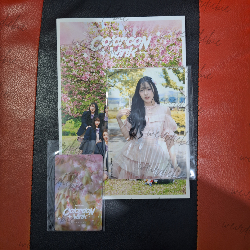 BNK48 OFFICIAL 19TH SINGLE COLORCON WINK MINI PHOTOBOOK EDITION PHOTOPACK GRACE