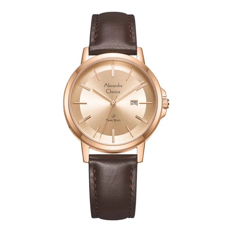 Jam Tangan Wanita Alexandre Christie Primo Steel AC 1036