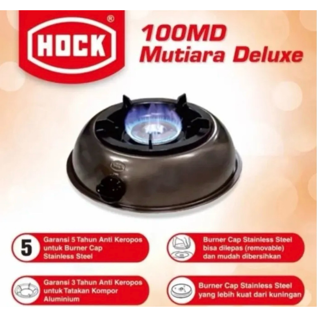 KOMPOR GAS 1 TUNGKU HOCK (100MD)