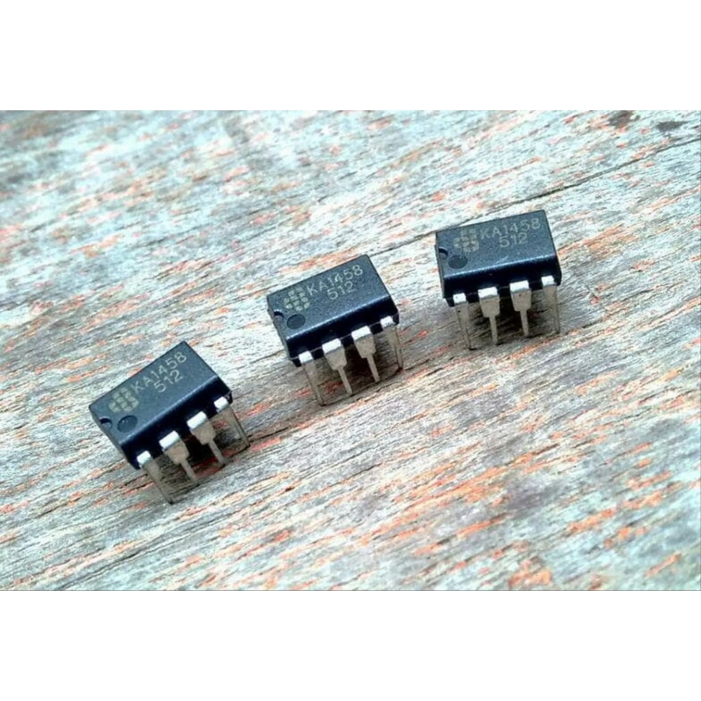 ic dual opamp KA1458 original samsung NOS pengganti LM1458