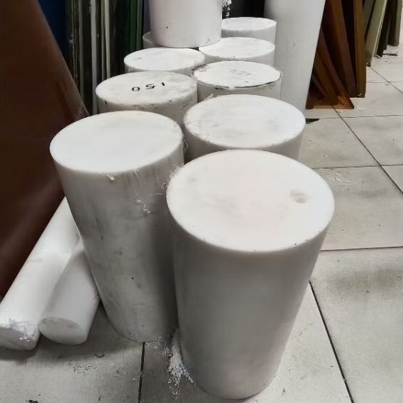 As Ptfe Teflon/Teflon Ptfe Rod 50mm x 100mm Teflon Teflon Ptfe Potongan