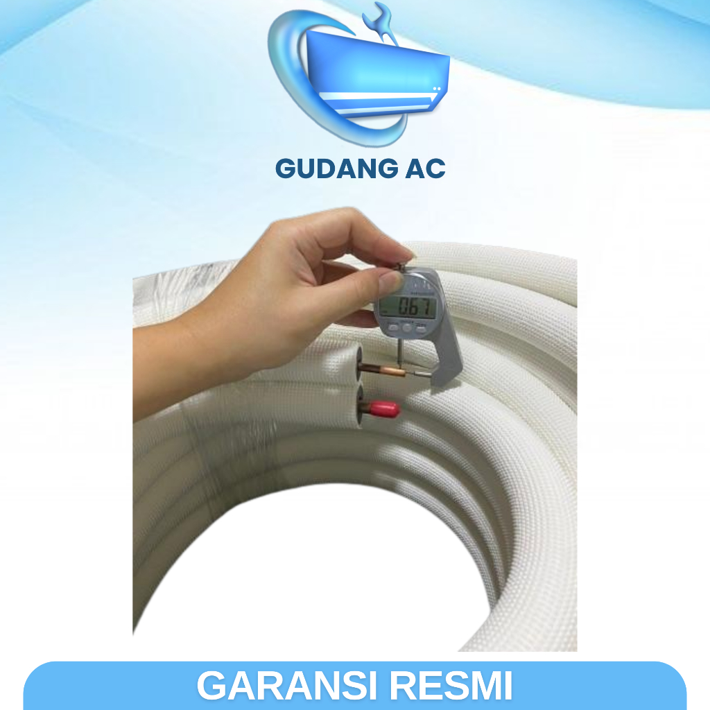 PAKET MATERIAL AC 1/2PK sampai 1PK (Pipa 2meter)