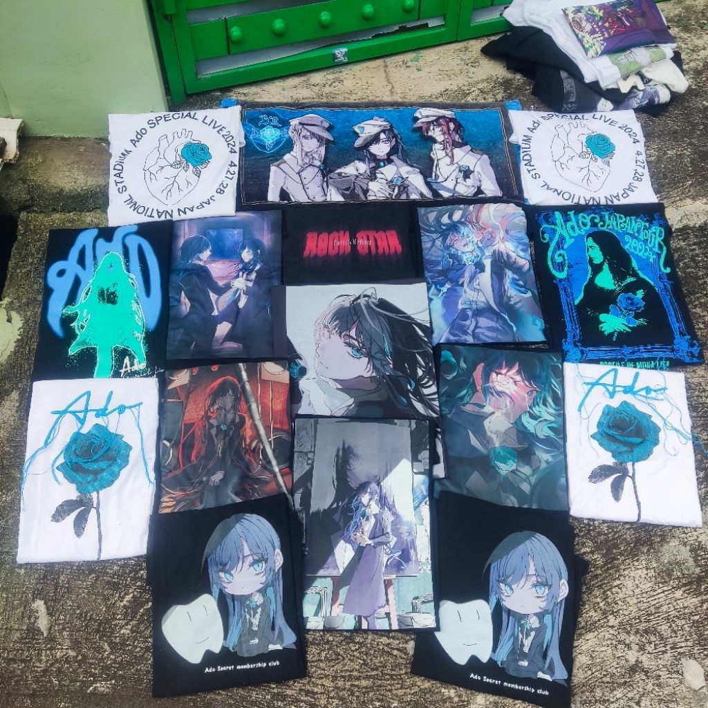 Ado Utaite Merch, Clothing, Plushie, Cushion, And Merch