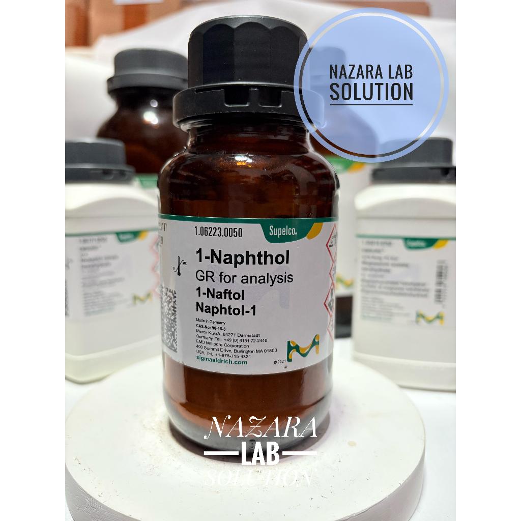 1-Naphthol / Alpha Naphthol / Alfa Naftol / 1-Naftol / C10H7OH Pro Analisis / 106223 Eceran 1 Gram