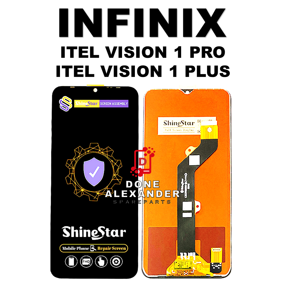 LCD TOUCHSCREEN INFINIX ITEL VISION 1 PRO / ITEL VISION 1 PLUS FULL SET ORIGINAL