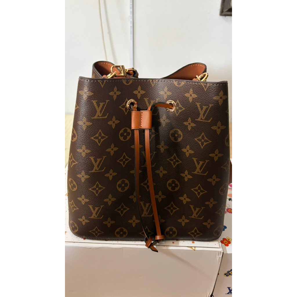 Tas NeoNoe Monogram Classic Caramel