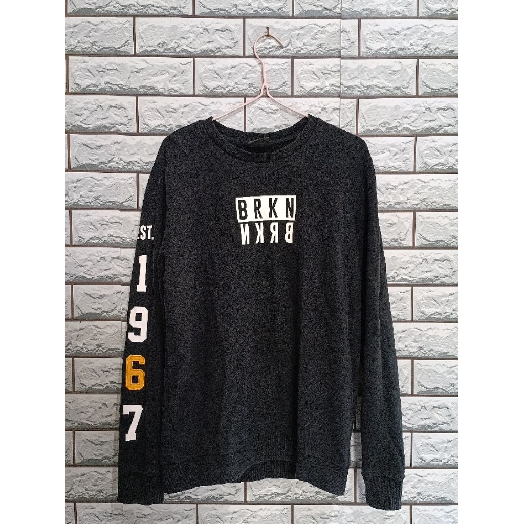 Crewneck NBA Brooklyn Nets Spell Out 1967