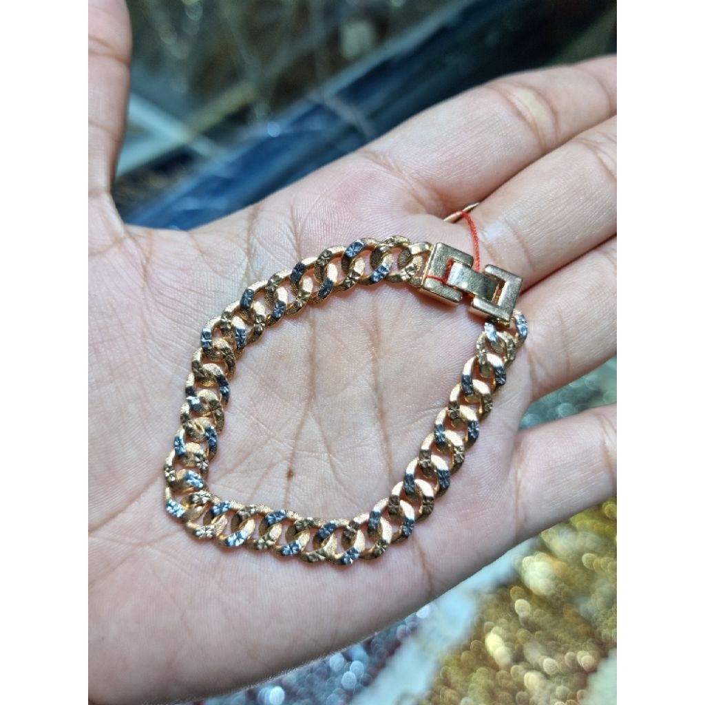 gelang sisik naga kadar 375