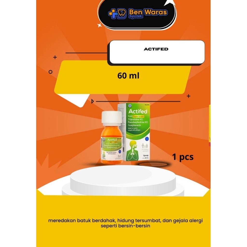 Actifed Plus Expectorant