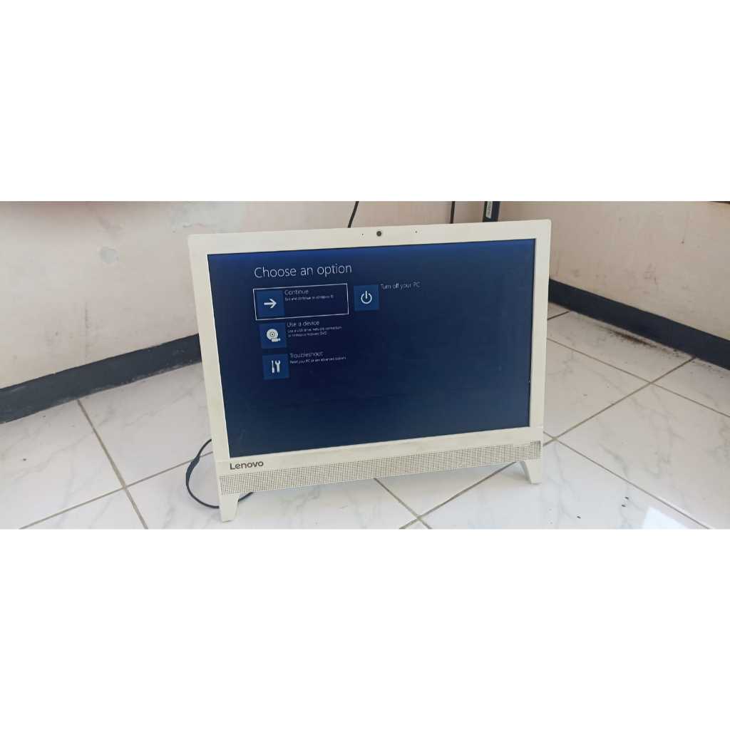 PC Komputer AiO Ideacentre 310 Lenovo Gen 7 kondisi minus