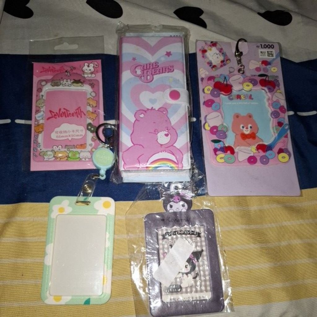 Photocard Holder Binder Daiso Seventeen Kuromi