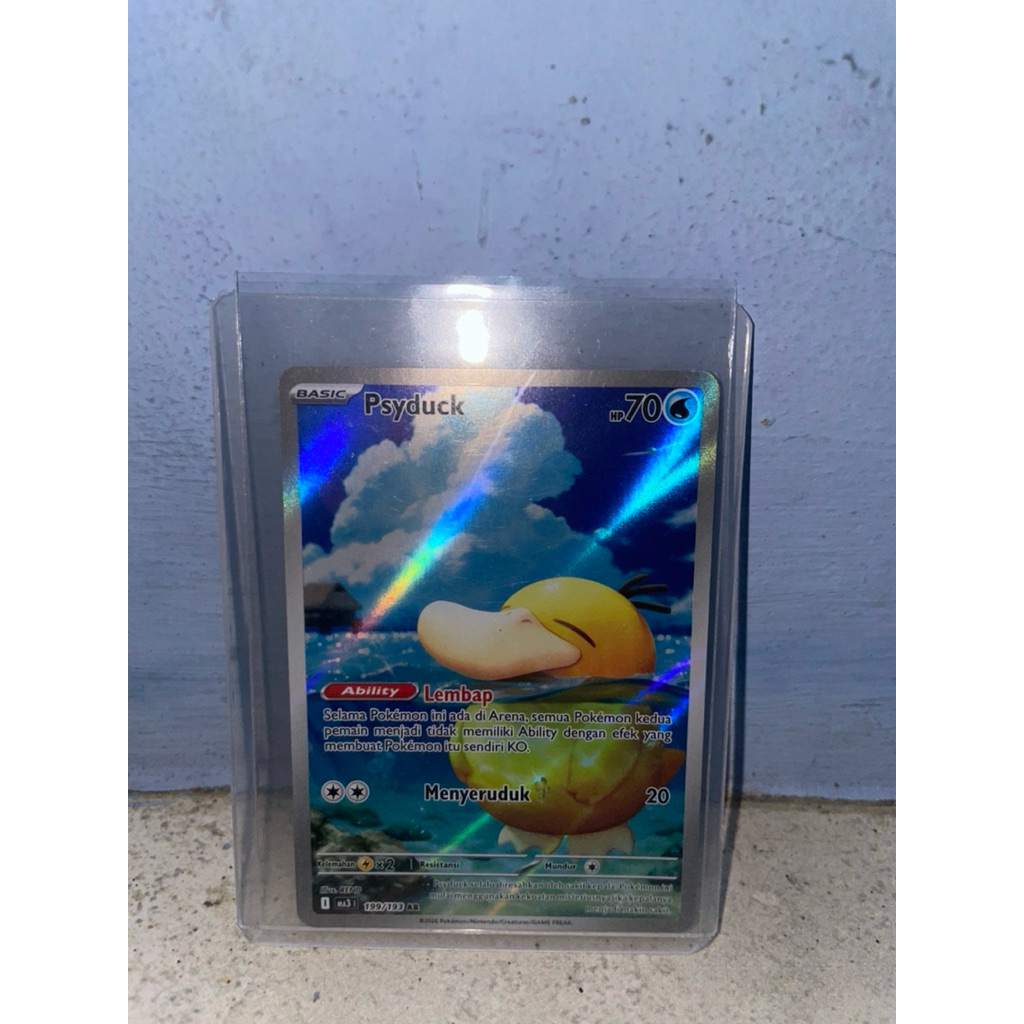 Psyduck AR TCG INDONESIA, 199/193 AR