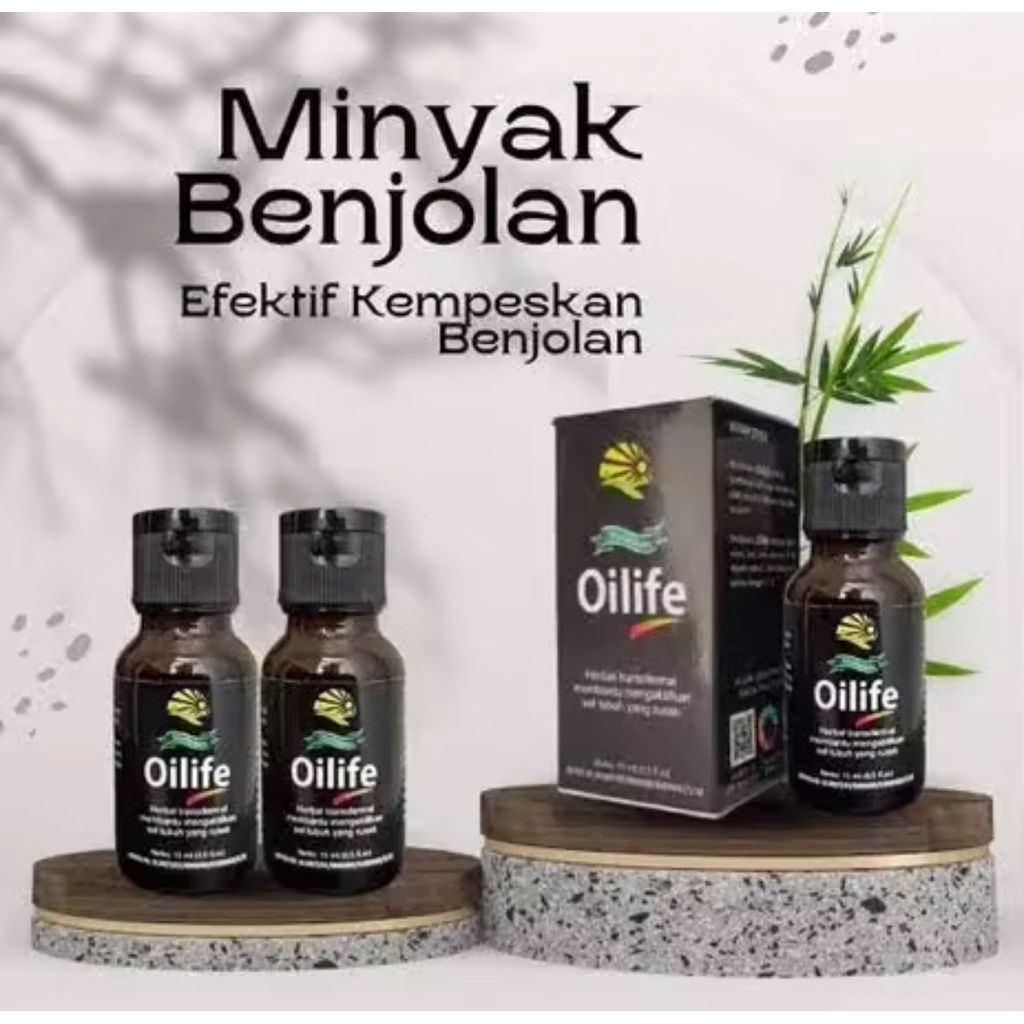 oilife original obat mengatasi gejala benjolan asli ampuh