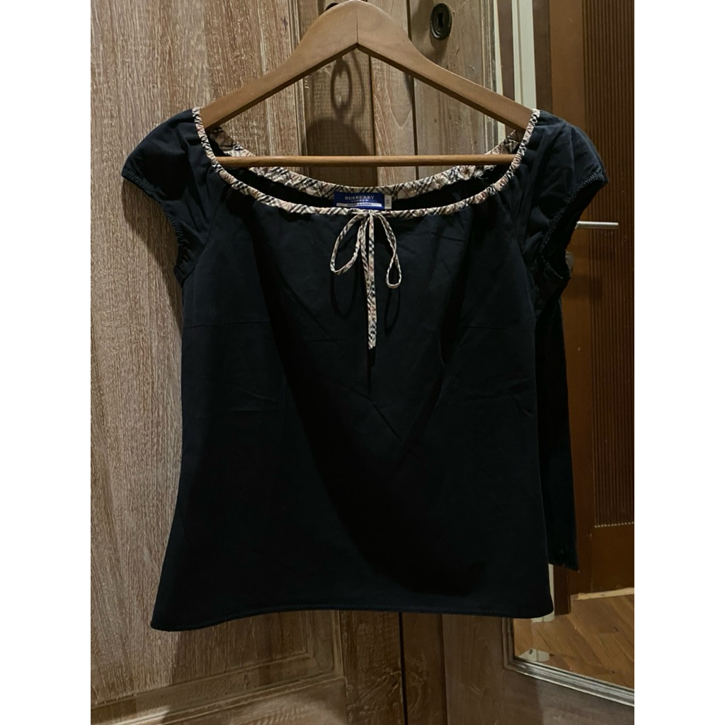 Burberry Blue Label Black Top
