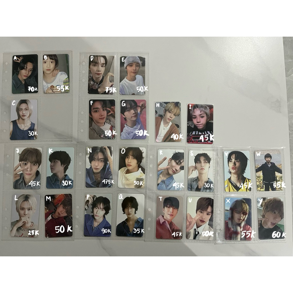 PHOTOCARD PC RIIZE SHOTARO EUNSEOK SUNGCHAN WONBIN SEUNGHAN SOHEE ANTON OFFICIAL