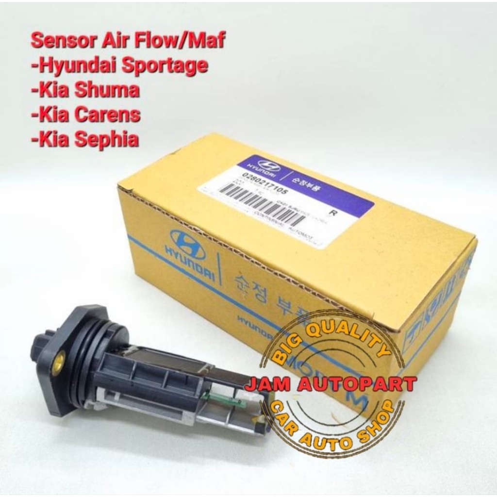 SENSOR AIR FLOW MAF MAP HYUNDAI SPORTAGE KIA SHUMA KIA CARENS KIA SEPHIA