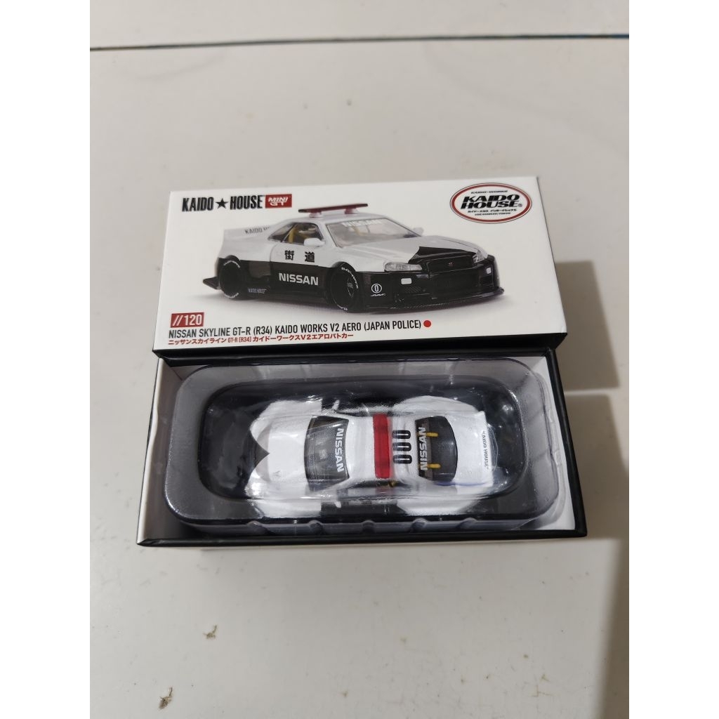 Minigt Kaido House R34 Police