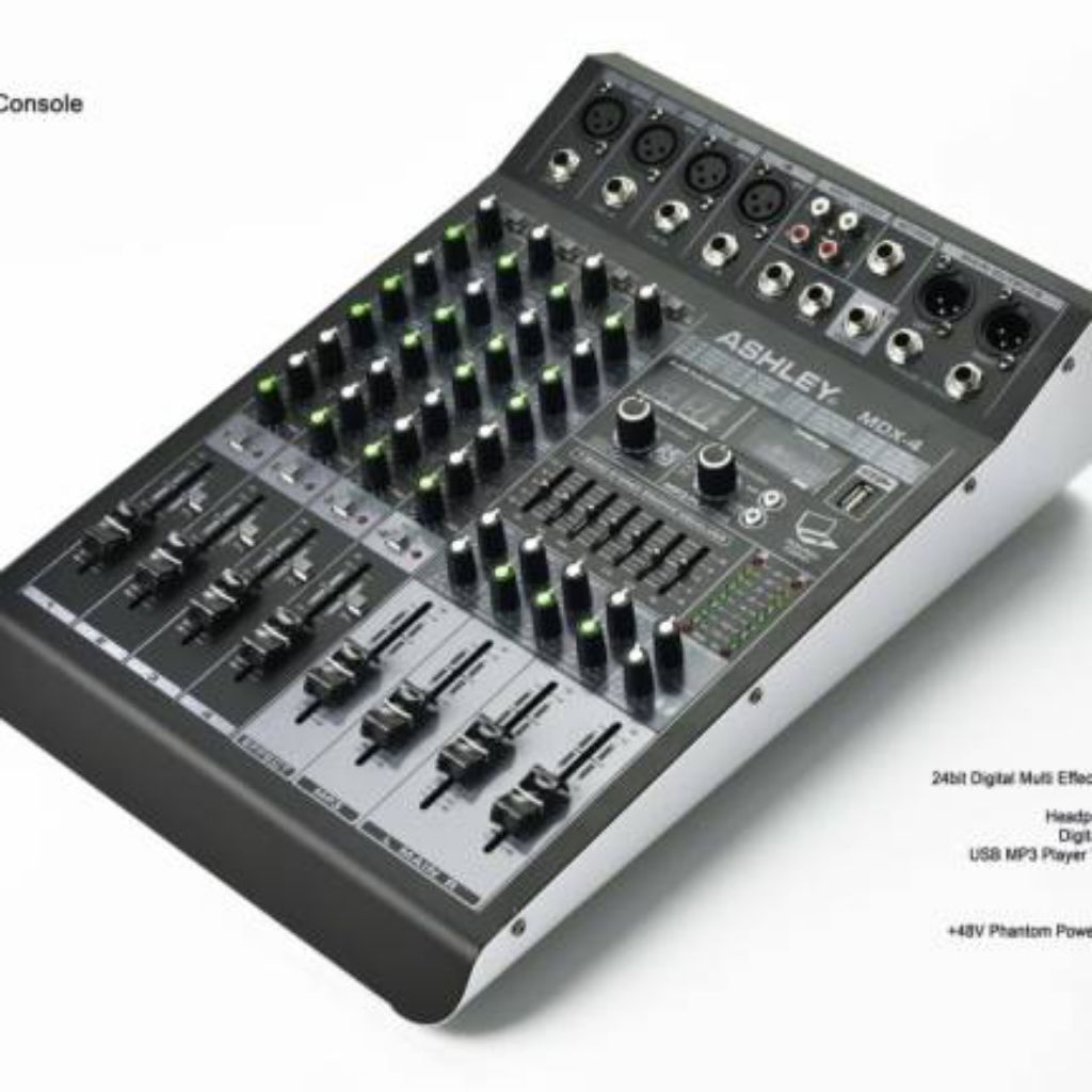 mixer sound sistem asley 4 chanel