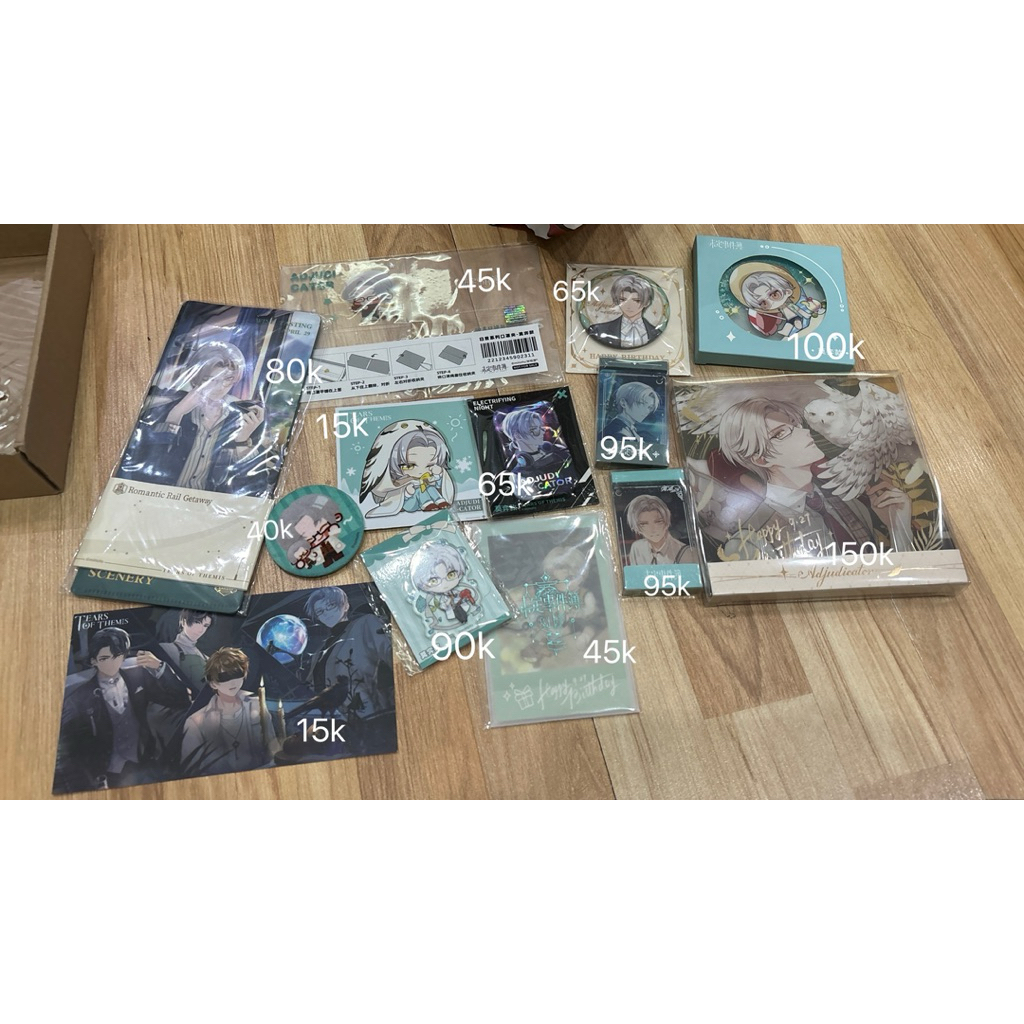 READY ORI Tears of Themis - Vyn Richter - Coaster Badge Pin Acrylic block standee Postcard