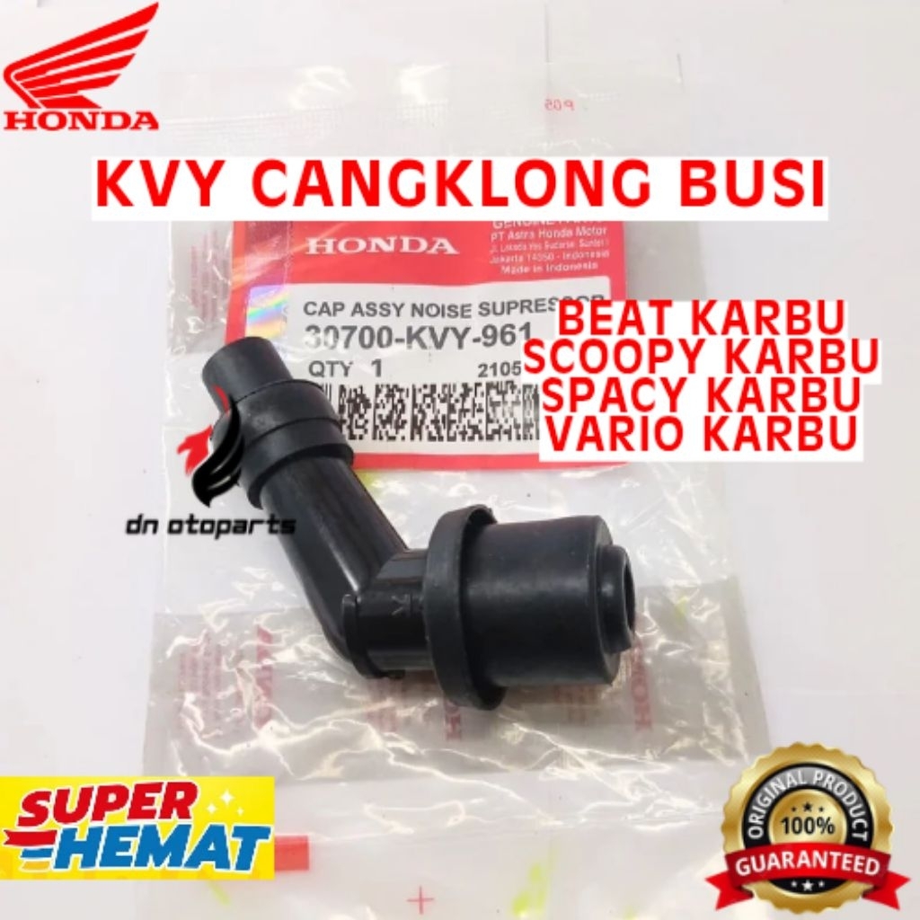 CANGKLONG BUSI ORIGINAL HONDA KODE KVY, CANGKLONG BUSI BEAT KARBU, CANGKLONG BUSI SCOOPY KARBU, CANG