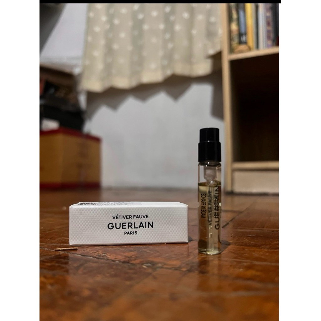 vial parfum guerlain vetiver fauve 2ml new