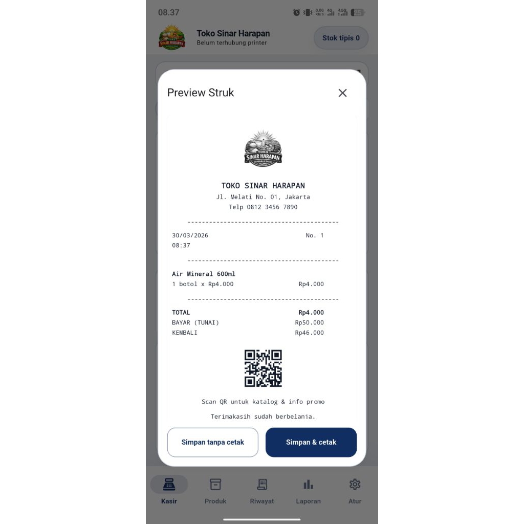Aplikasi Kasir Android Offline - KasirCepat