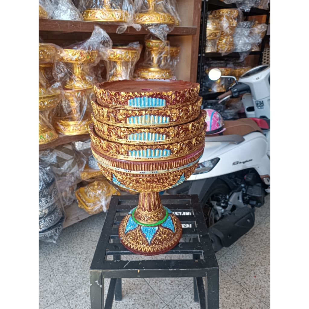 dulang prapti sisir premium susun 4 dulang bali