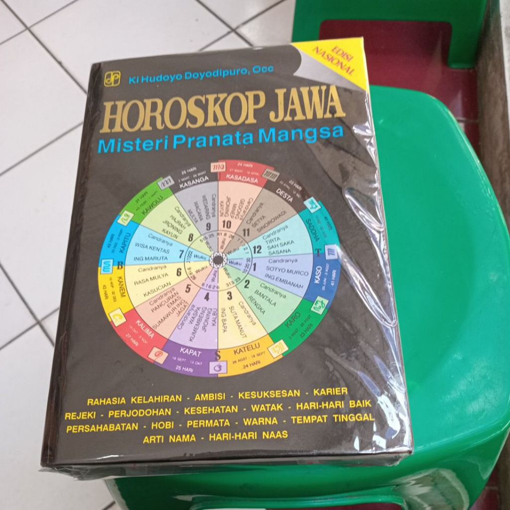 BUKU HOROSKOP JAWA MISTERI PRANATA MANGSA SECOND ORIGINAL HARD COVER