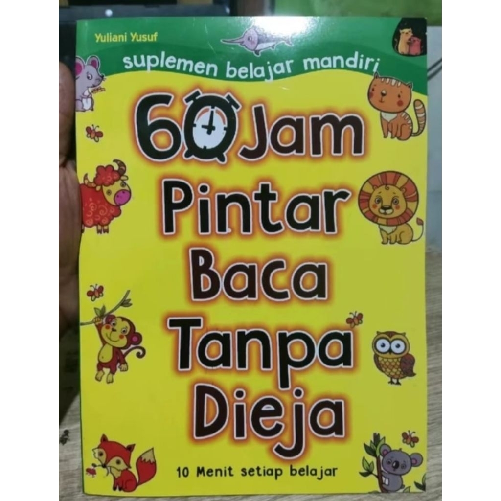 Buku 60 Jam Pintar Baca Tanpa Dieja